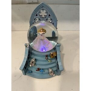 Disney Store Aurora with Fairies Snow Globe Sleeping Beauty Once Upon A Dream